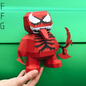 Bambola di carta fai da te a forma di supereroe: decorazioni per feste a tema fumetto (modello PDF)