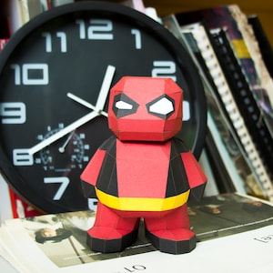 3d Papercraft Superhero Digital DIY Pdf Templates Svg And Dxf Kit 3d-papercraft-superhero-digital-diy-pdf-templates-svg-and-dxf-kit