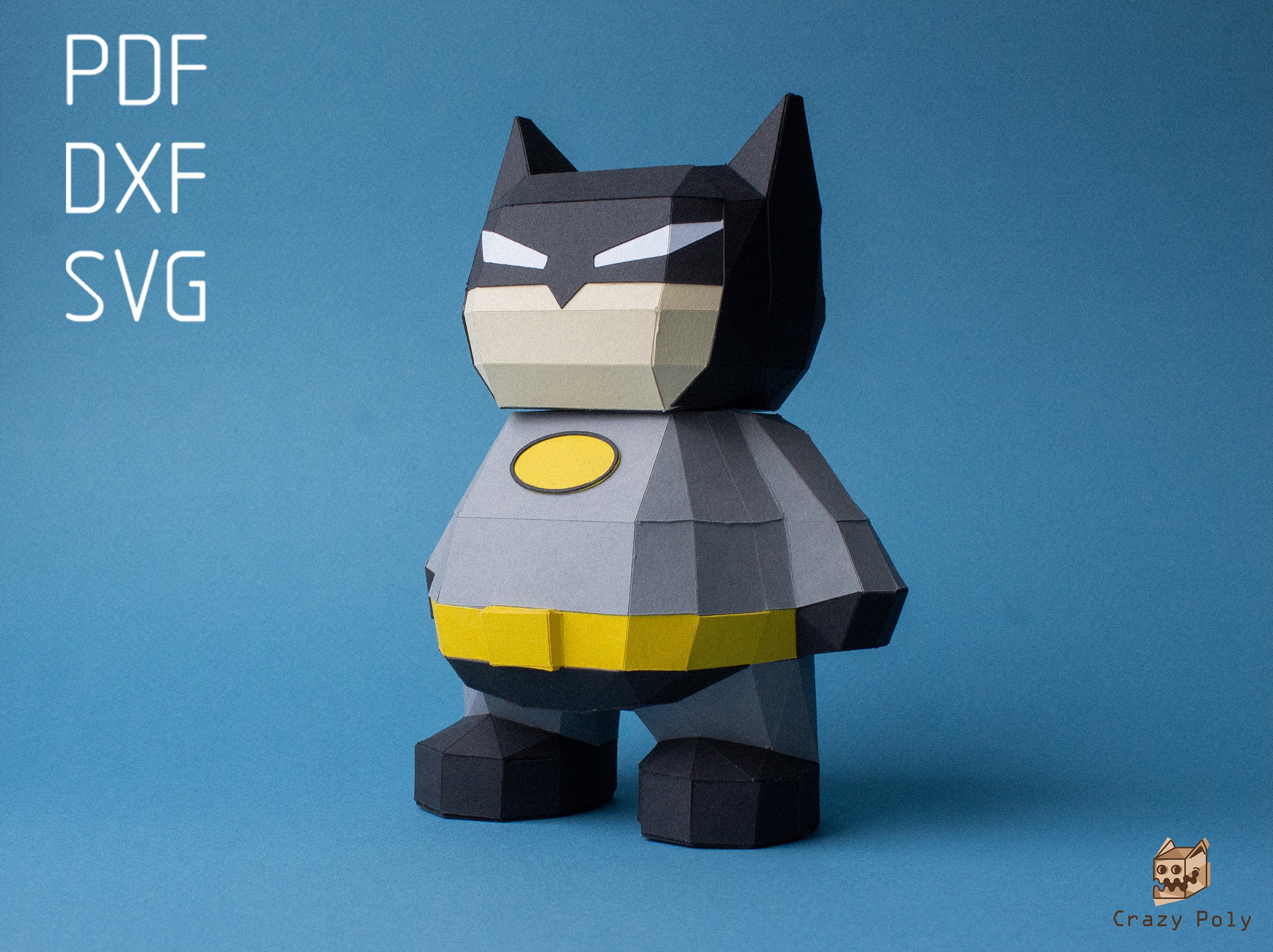 DIY Superhero PDF Template Comic Character 3D Papercraft -  Norway