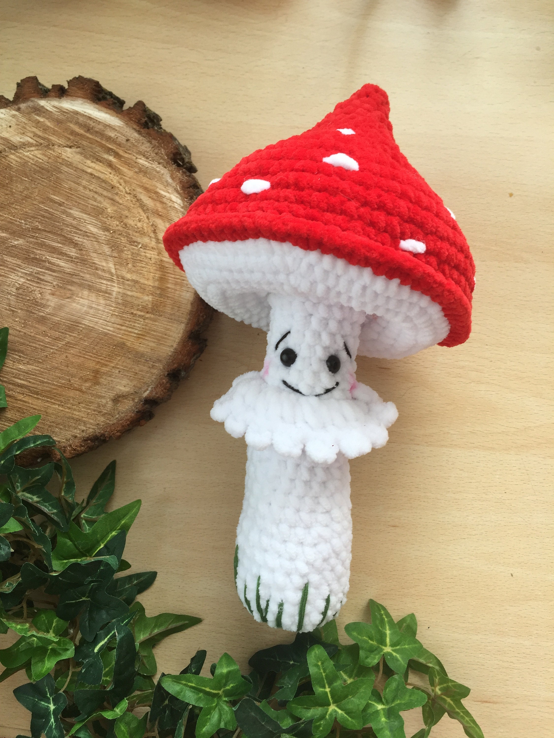 Plush mushrooms toys set Magic mushroom Forest play set | Etsy