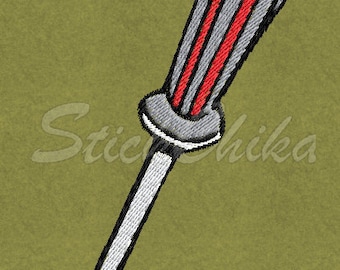 Embroidery pattern embroidery file "screwdriver"