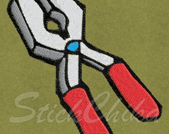 Embroidery pattern embroidery file "pliers"