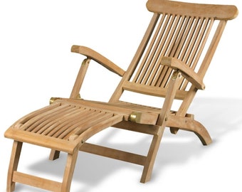 Tuinligstoel QUEEN | teak | verstelbaar