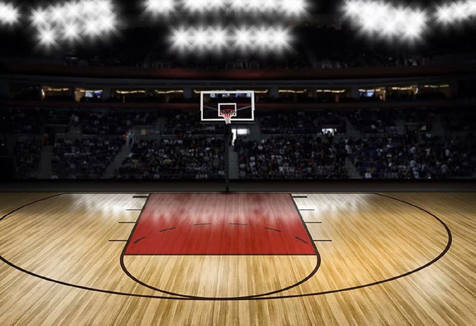 Campo da basket Sfondo per fotografia Sfondi Ragazzi Festa di - Etsy Italia