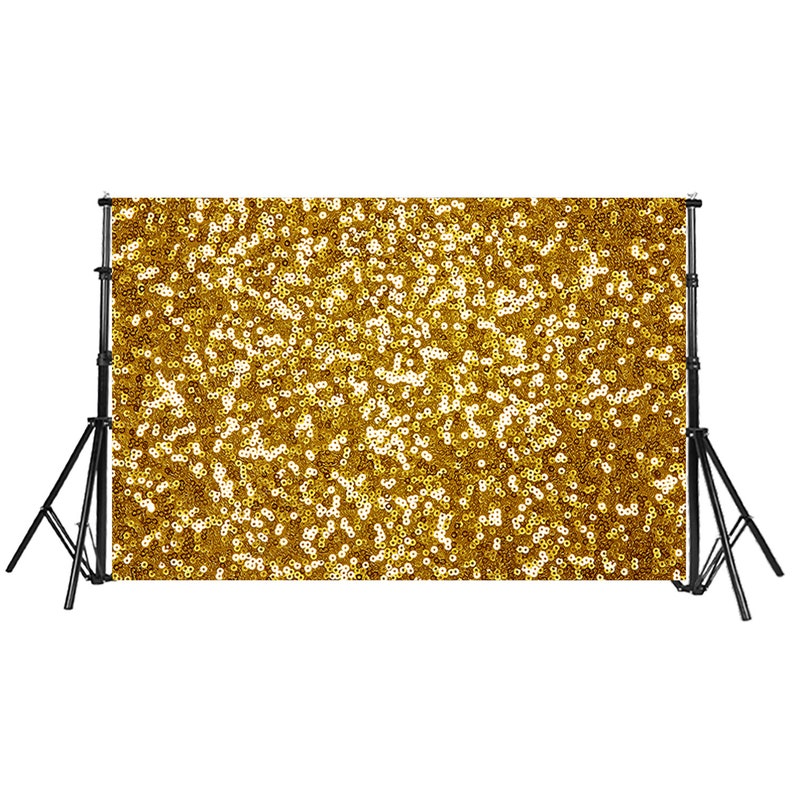 Gold Glitter Backdrop Wall Photography Stars Background Etsy