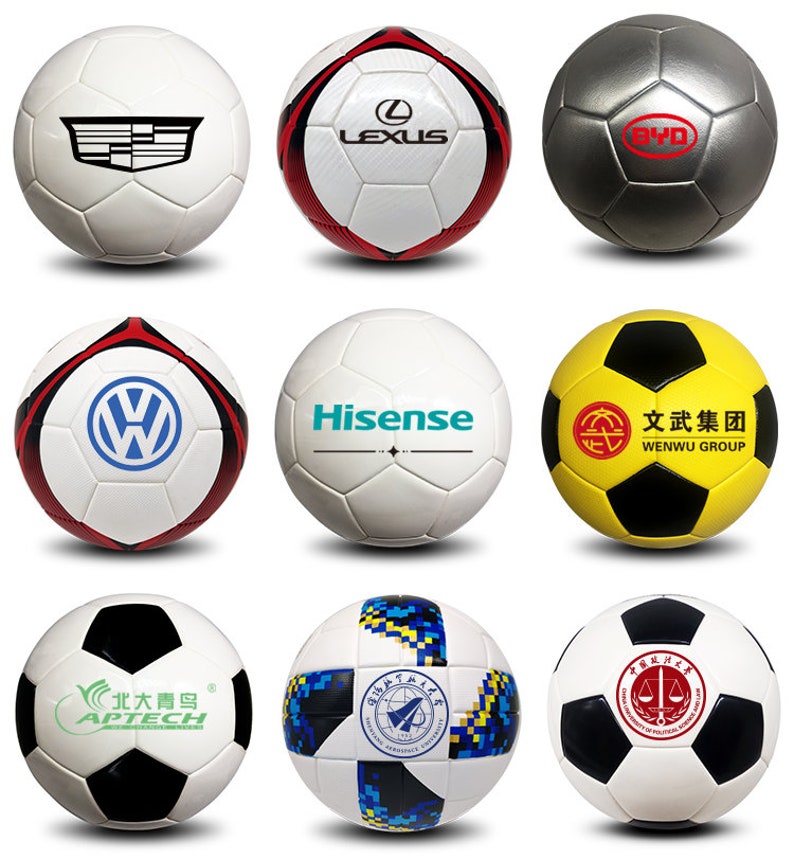 Personalisierbar Zusätzliche Gebühren für spezielle Schriftarten und Bild Individueller Indoor / Outdoor Fußball, personalisierter Team Fußball Bild 4