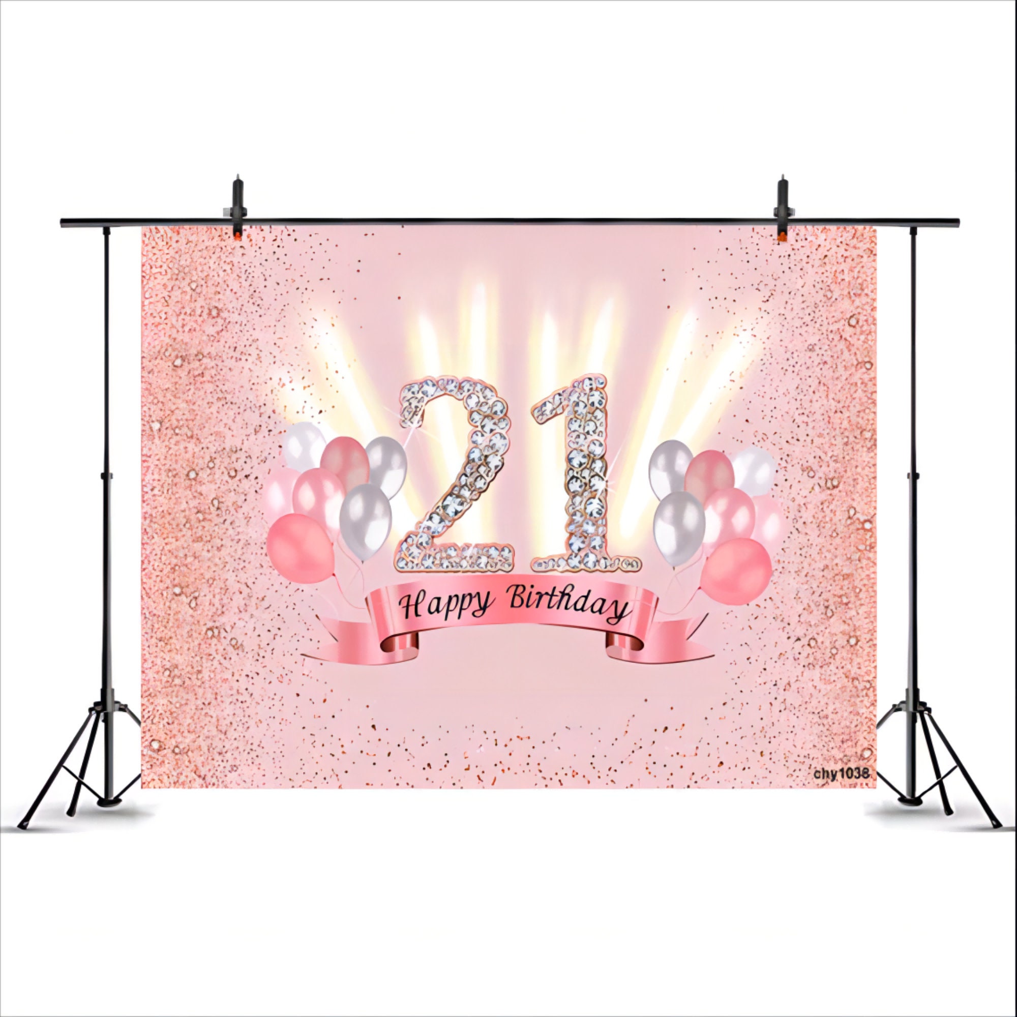 21st Birthday Backdrop21 Birthday Banner Girls Rose Golden - Etsy Australia