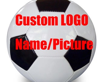 Personalizable Tarifas adicionales para fuentes e imágenes especiales Fútbol interior/exterior personalizado, fútbol de equipo personalizado