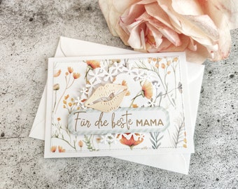 Mother's Day card, Mother's Day greeting card, Mother's Day gift, individual Mother's Day card