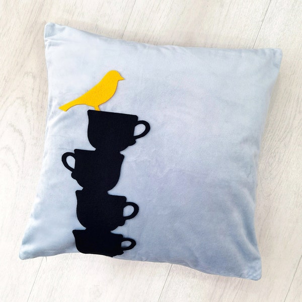Bird Accent Pillow Etsy