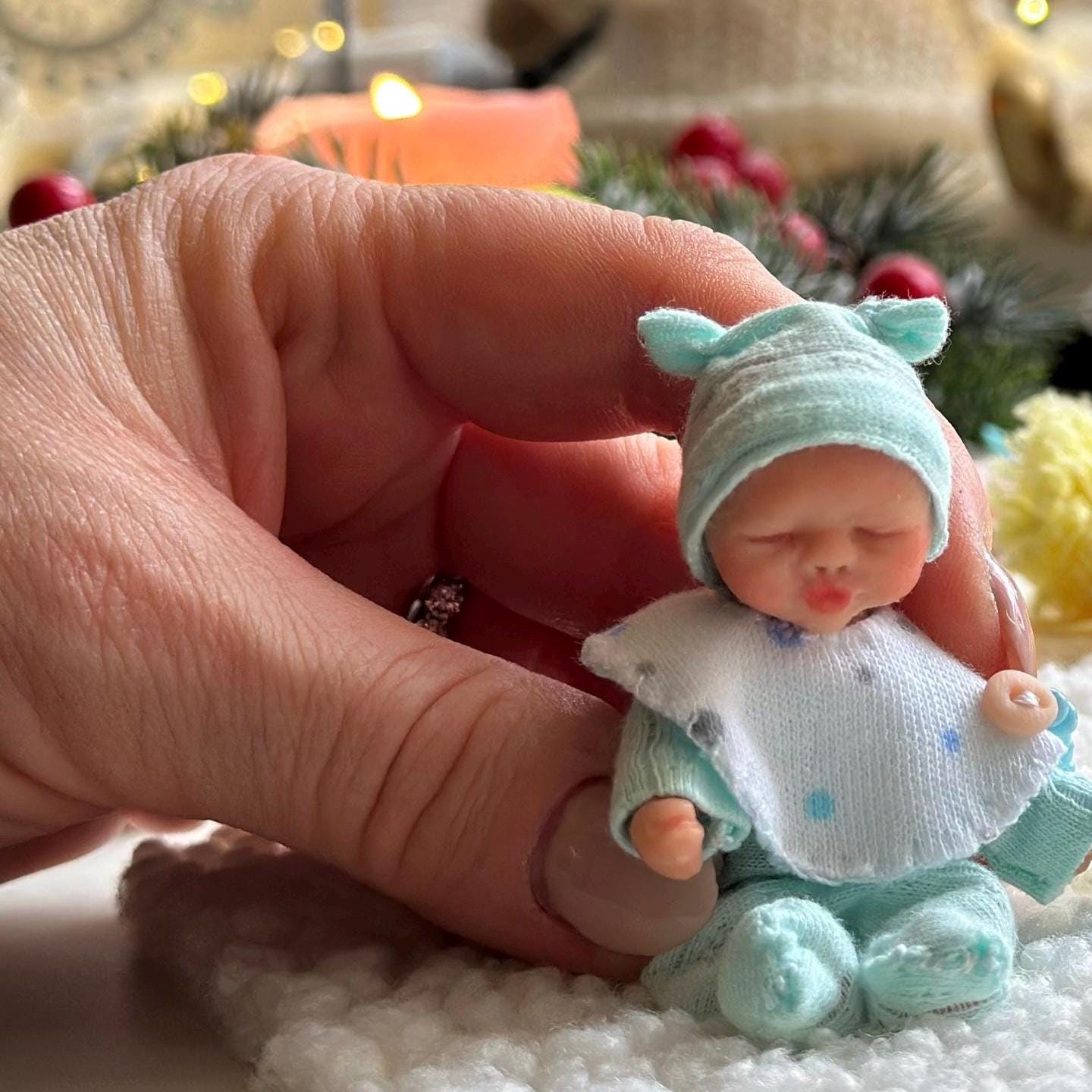 22Inch Soft Silicone Reborn Baby Doll Girl Handmade Painted Reborn Dolls For Precious Art Collection Piece Celebratory Gifting - View #5