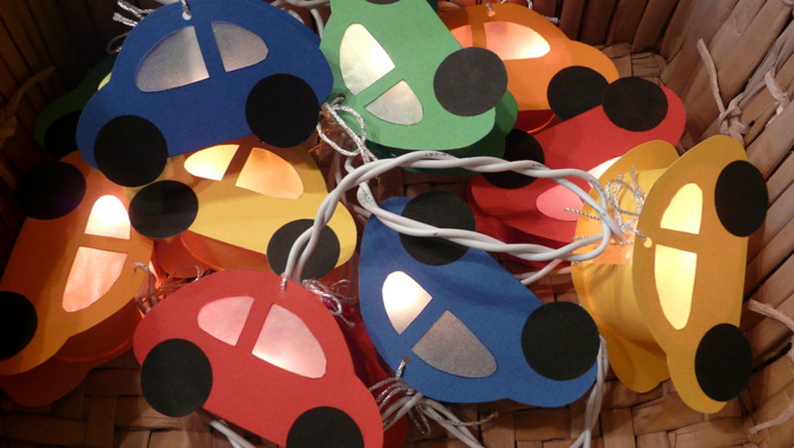 Lichterkette Auto Etsy