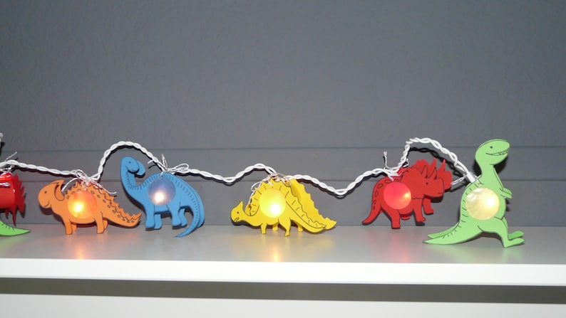 Lichterkette Dinosaurier Bild 3