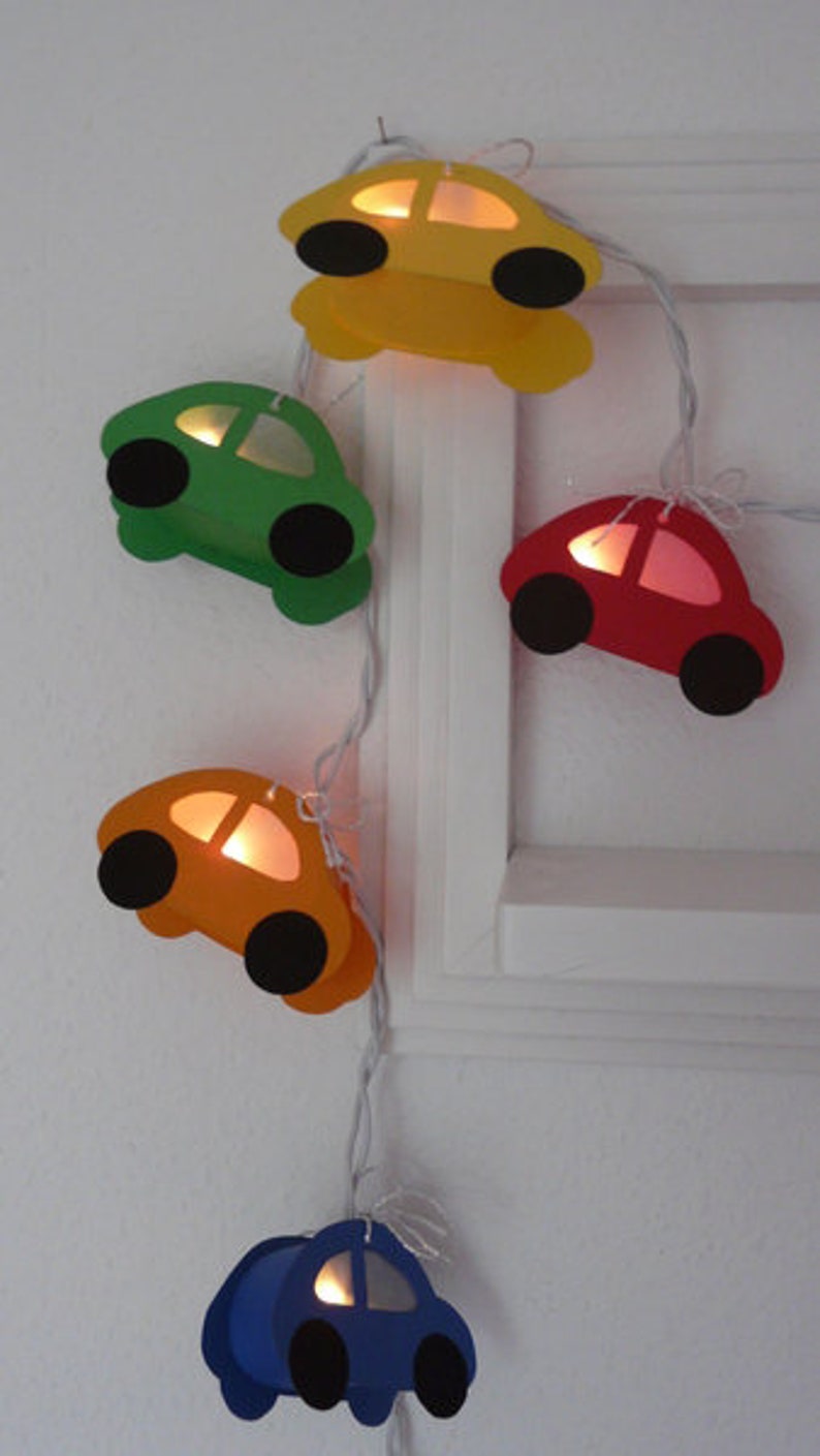 Lichterkette Auto Etsy