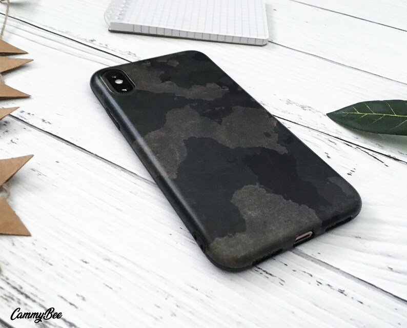 Camouflage iPhone Case iPhone 11 Case iPhone 11 Pro Case iPhone 11 Pro Max Case Xs Max Case XS Case XR Case X Case 8 Plus 8 7 SE 6S 6 Green