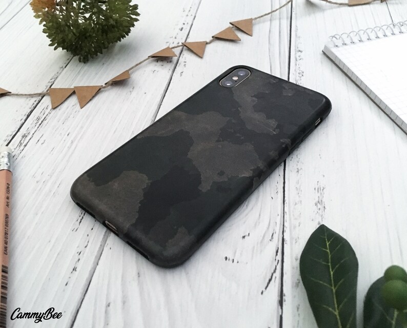 Camouflage iPhone Case iPhone 11 Case iPhone 11 Pro Case iPhone 11 Pro Max Case Xs Max Case XS Case XR Case X Case 8 Plus 8 7 SE 6S 6 Green