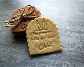 Personalized Easter Cookie Stamp My First Easter