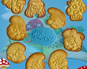 Emporte-pièces Schtroumpfs cutter cookie The Smurfs