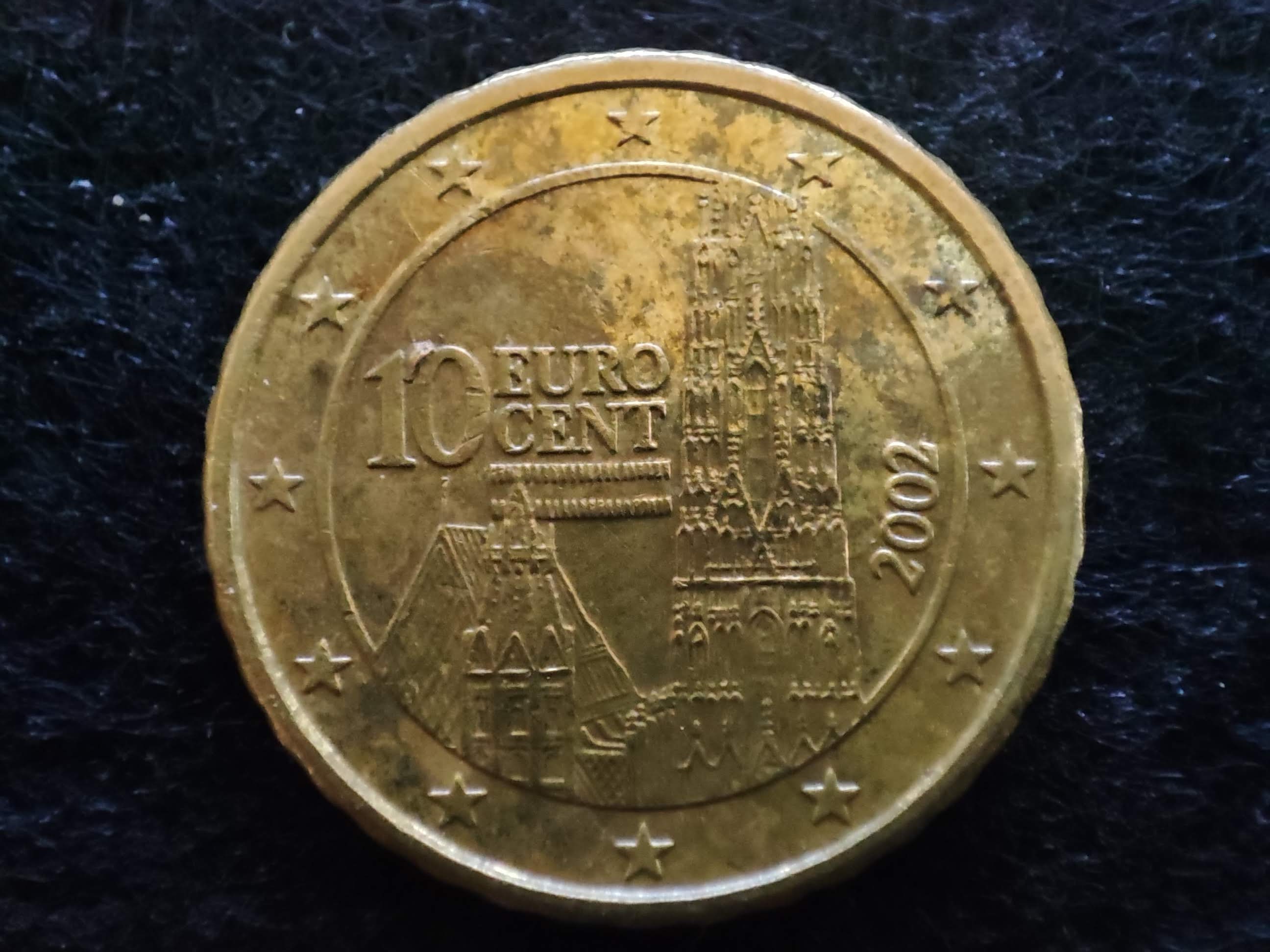 10 cent münze 2002 venus