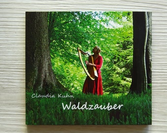 Musik-CD  Harfenmusik  "Waldzauber"