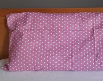 Stars - pillowcase - 40 x 65 cm or 40 x 80 cm - free choice of colors