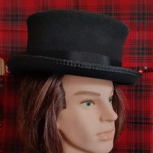 John Bull Top Hat voor heren in het zwart