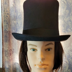 Heren Classic Top Hat in zwart