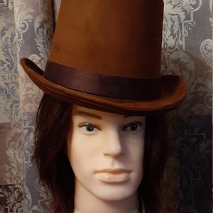 Heren Coachman Top Hat (Bruin)