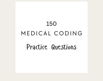 ICD-10-CM Practice Test Mcqs Questions Practice Questions Medical ...