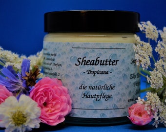 Sheabutter mit Jojobaöl (Tropicana) - 60 g - vegan