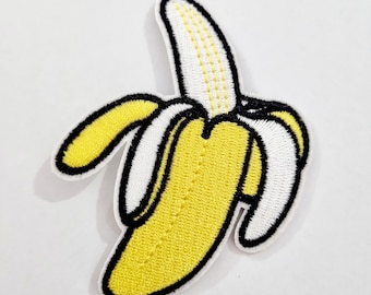 Patch Label Patches Labels Iron-On Patches Application Iron-On Patch * Banana