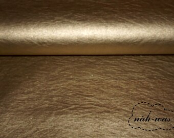 Faux leather * gold * imitation leather * matte