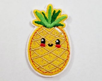 Patch étiquette patchs étiquettes thermocollants application patch thermocollant * ananas