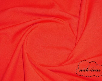 Jersey fabric * red * cotton jersey