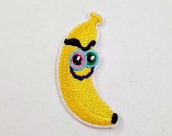 Patch Label Patches Labels Iron-On Patches Application Iron-On Patch * Banana