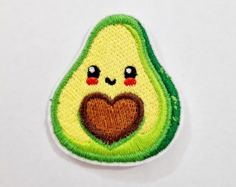 Patch Label Patches Labels Iron-On Patches Application Iron-On Patch * Avocado