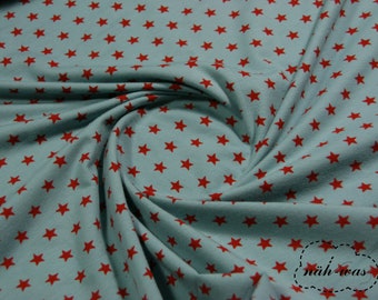 Starlet Jersey Fabric * Stars * Stars