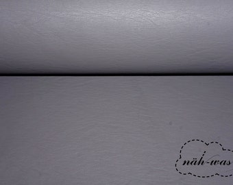 Artificial leather dark grey leather imitate matte