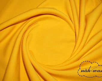 Jersey fabric * yellow * cotton jersey