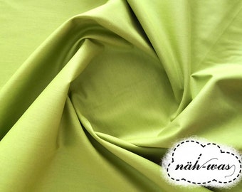 Uni cotton fabric * light green