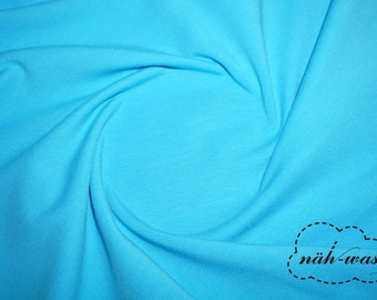 Jersey fabric * turquoise * cotton jersey