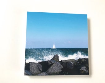 Photo on plastic "Sailboat"