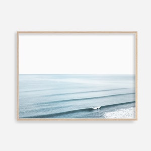 Ocean Wall Art, Beach Print, Ocean Waves Print, Ocean Photography, Coastal Wall Art, Waves Decor, Blue Sea Print, Beach Poster, Summer Print