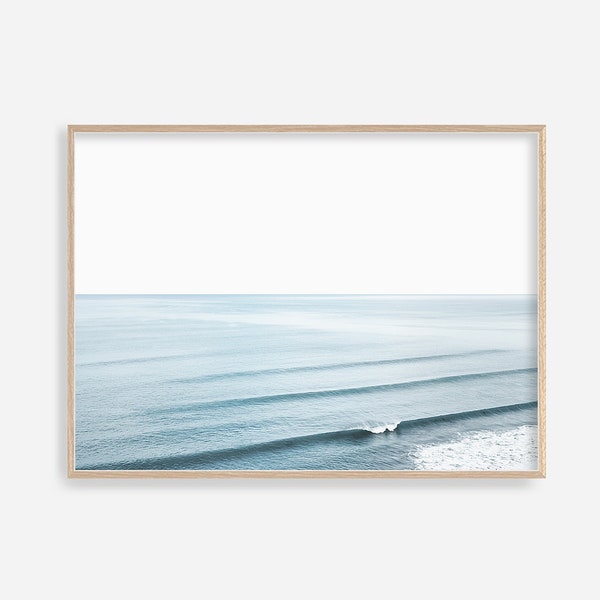 Ocean Wall Art, Beach Print, Ocean Waves Print, Ocean Photography, Coastal Wall Art, Waves Decor, Blue Sea Print, Beach Poster, Summer Print