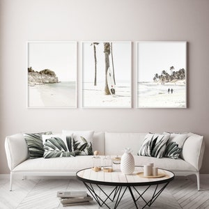 Beach Wall Art Beach Print Ocean Wall Art Coastal Print Set Surfboard Wall Art California Wall Art Beach Decor Ocean Print Summer Surf Print