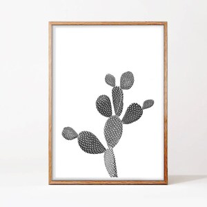 Cactus Print Cacti Wall Art Digital Download