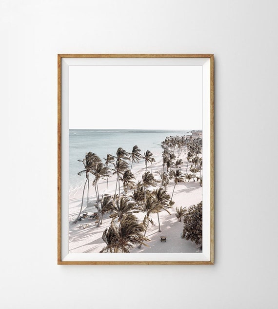 California Wall Art Boho Beach Poster Surf Print Ocean Wall Art Ocean Decor Coastal Photography Summer Print Printable Wall Art Palms Prints