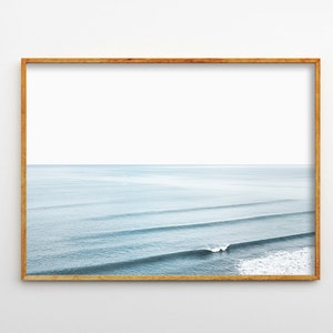 Ocean Wall Art, Beach Print, Ocean Waves Print, Ocean Photography, Coastal Wall Art, Waves Decor, Blue Sea Print, Beach Poster, Summer Print image 6