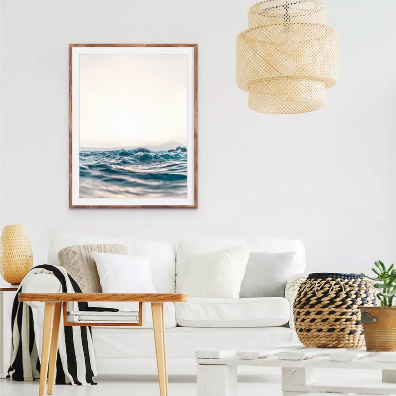 Ocean Wall Art Beach Print Ocean Photography Beach Decor Ocean Etsy