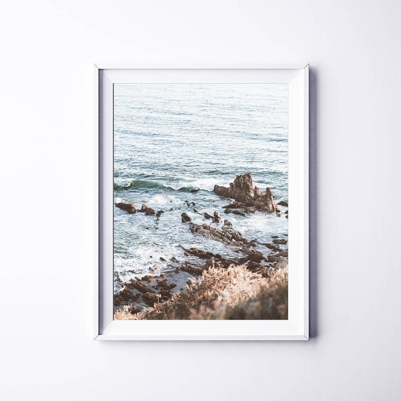 Coastal Print Ocean Wall Decor Beach Wall Art Waves Printable - Etsy